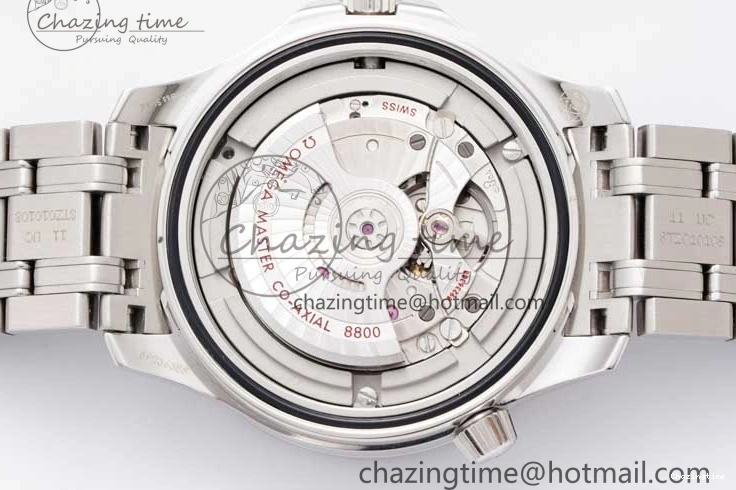 0201 Seamaster Diver 300M SS Blue Ceramic Bezel JVSF 1:1 Best Edition Blue Dial on SS Bracelet A SportInspired 7792